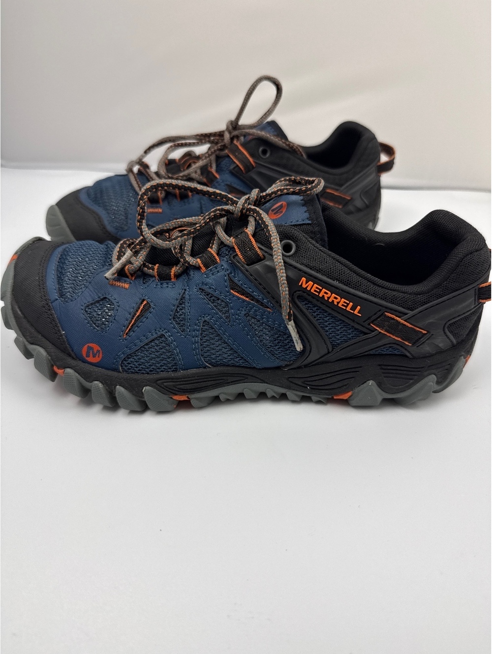 Merrell Men's All Out Blaze Aero Sport Hiking Water Shoe Blue Wing Size 10